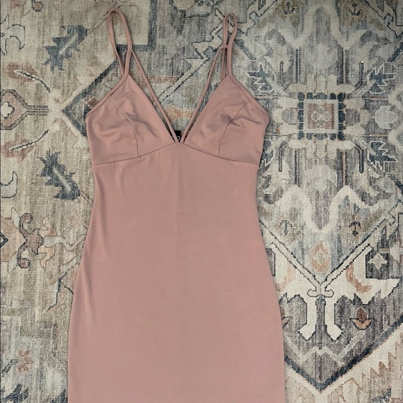 Windsor | Mauve Mini Slip Dress | Size Small - Picture 3 of 4